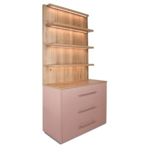 REM Glam Lux Salon Retail Unit with LED Light