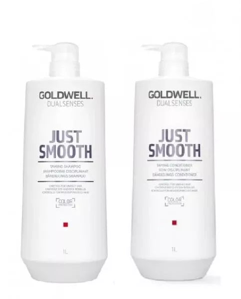 Goldwell Dualsenses Just Smooth Shampoo & Conditioner Duo (2 x 1000ml)