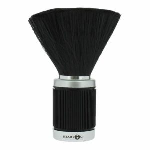 Head Jog Black Rubber Grip Neck Brush