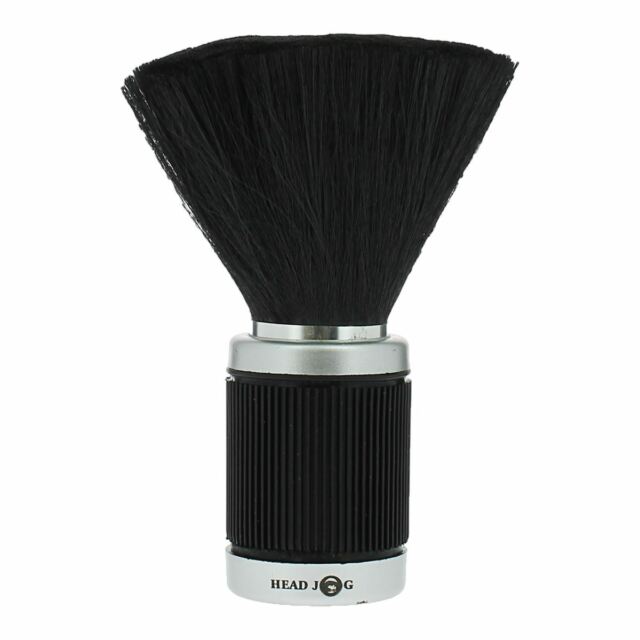Head Jog Black Rubber Grip Neck Brush