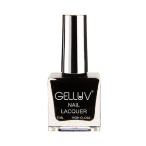 Gelluv Nail Lacquer 8ml | Jet Black
