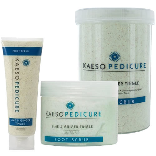 Kaeso Lime and Ginger Tingle Foot Scrub
