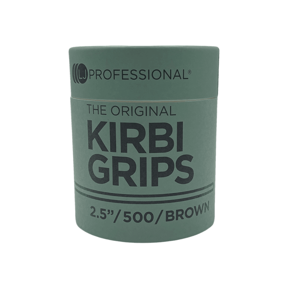 LJ Professional KIRBI Grips Extra Long 2.5" (500 pack)