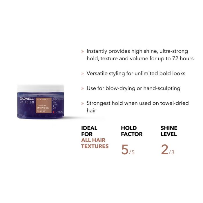 Goldwell Stylesign | Lagoom Jam Styling Gel 150ml - Image 3