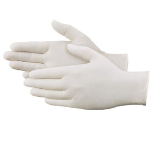 Disposable Latex Powder Free Gloves (100)