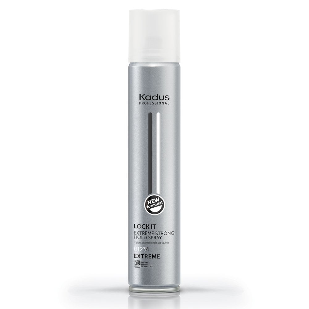 Kadus Lock It Spray Extreme Strong Hold Hairspray (500ml)