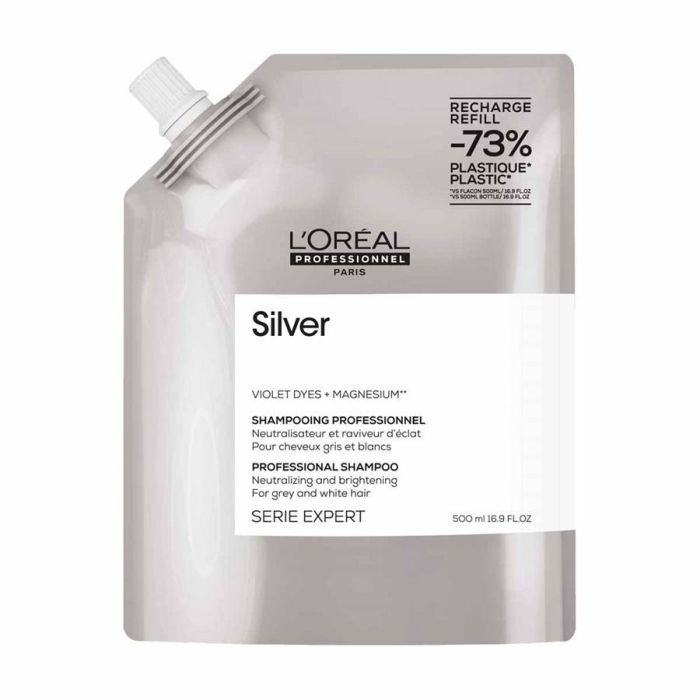 L'Oreal Serie Expert Silver Shampoo Refill 500ml