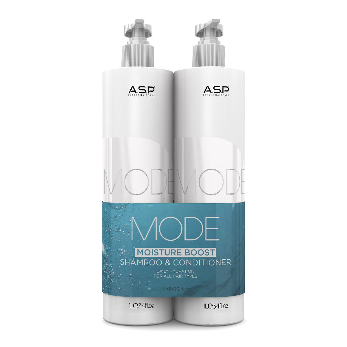 ASP Moisture Boost Shampoo/Conditioner Duo 1 Litre