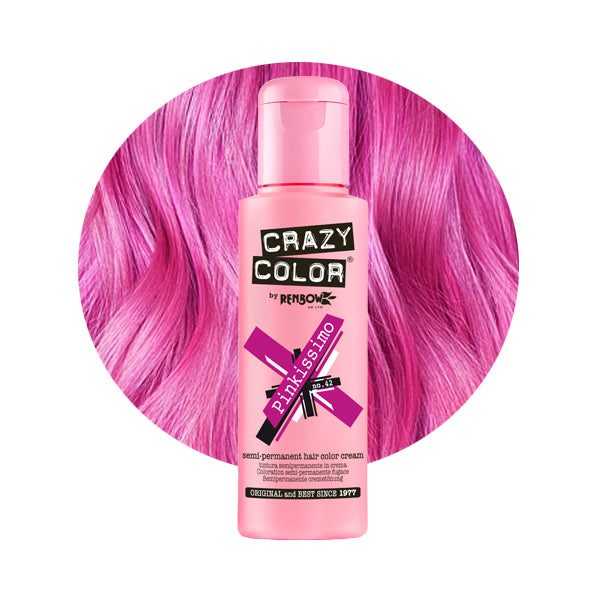 Crazy Color Semi Permanent Hair Color Cream (100ml) - Image 4