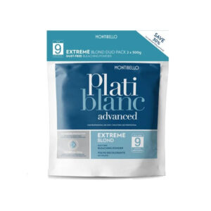 Montibello Platiblanc Advanced Extreme Blond Bleach Powder Twin Pack (500g x 2)