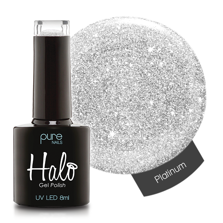 Halo Gel Polish Platinum (8ml)