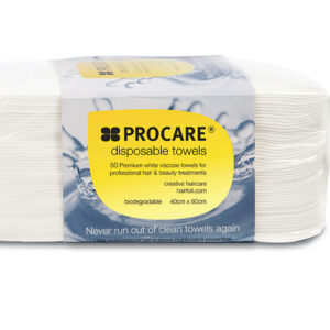 Procare Disposable Towel White 50 Pack