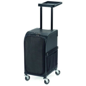Sibel Rollercoaster Hairdressing Trolley - Black