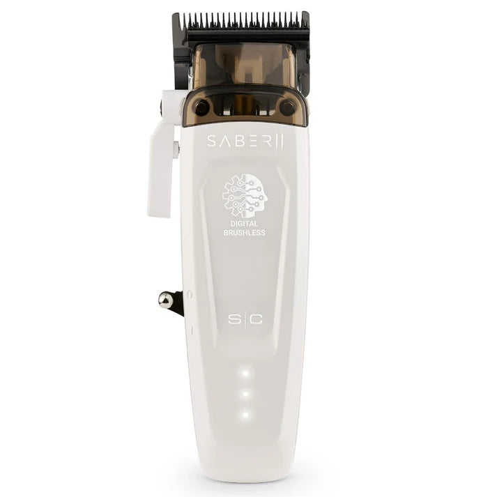 StyleCraft Saber 2.0 Digital Brushless Motor Clipper - White