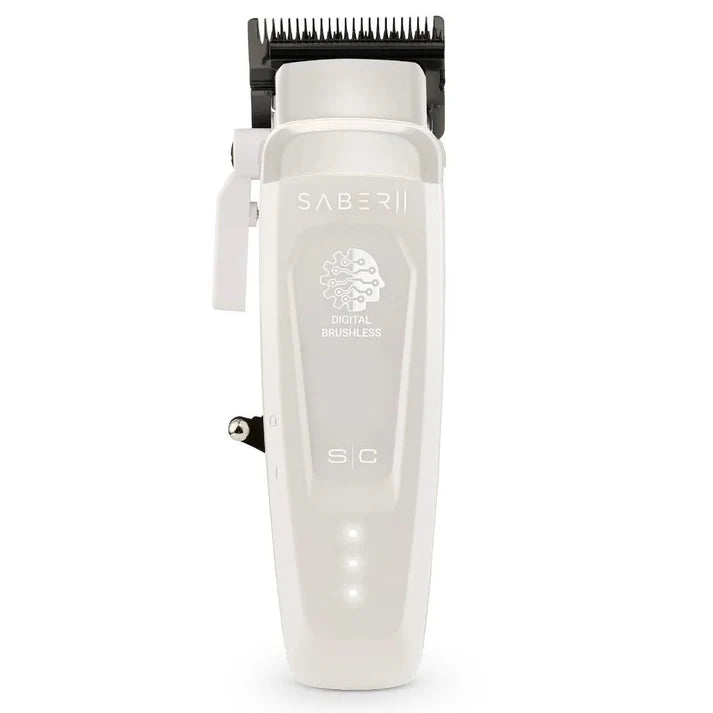 StyleCraft Saber 2.0 Digital Brushless Motor Clipper - White - Image 5