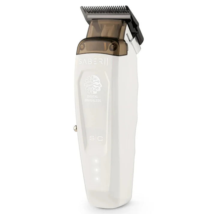 StyleCraft Saber 2.0 Digital Brushless Motor Clipper - White - Image 4