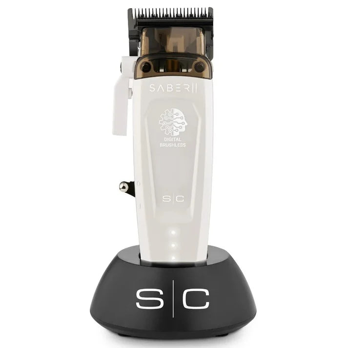 StyleCraft Saber 2.0 Digital Brushless Motor Clipper - White - Image 3