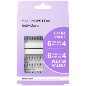 Salon System Individual Lashes Extra Value (Short-Medium)