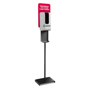 Sentinel Contactless Sanitising Solution Free Standing