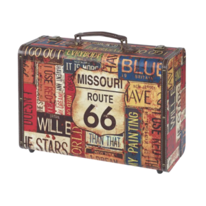 Sibel Route 66 Vintage Hairdressers Equipment Case Bag