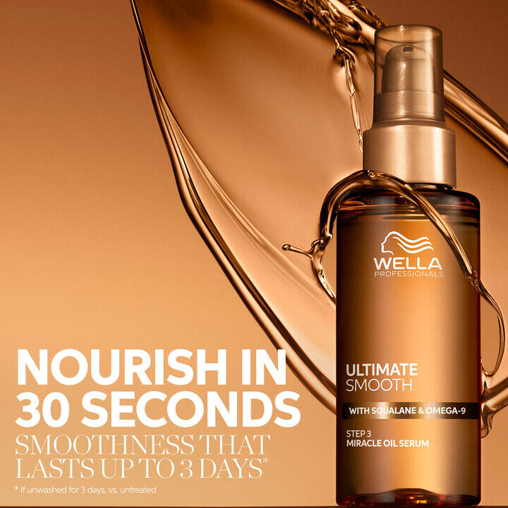 Wella Ultimate Smooth Miracle Oil Serum - Image 3