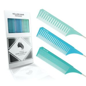 Vellen Hair Premium Rat Tail Weave Comb Triple Pack (3)
