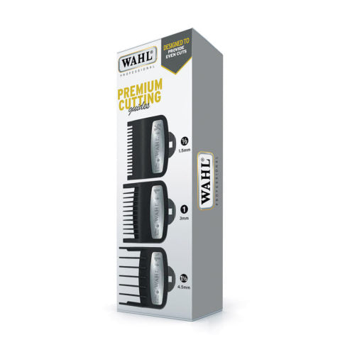 Wahl Premium Cutting Combs pack of 3 (#0.5, 1 & 1.5) - Image 2