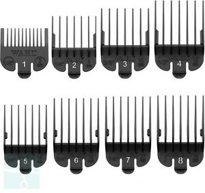 Wahl Black Combs All Sizes 1 12 (3 mm 37.5mm)